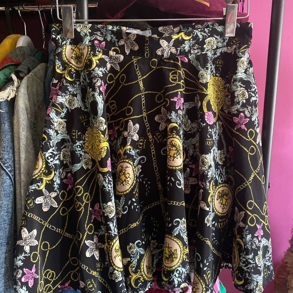 Nasty Gal Baroque print skirt